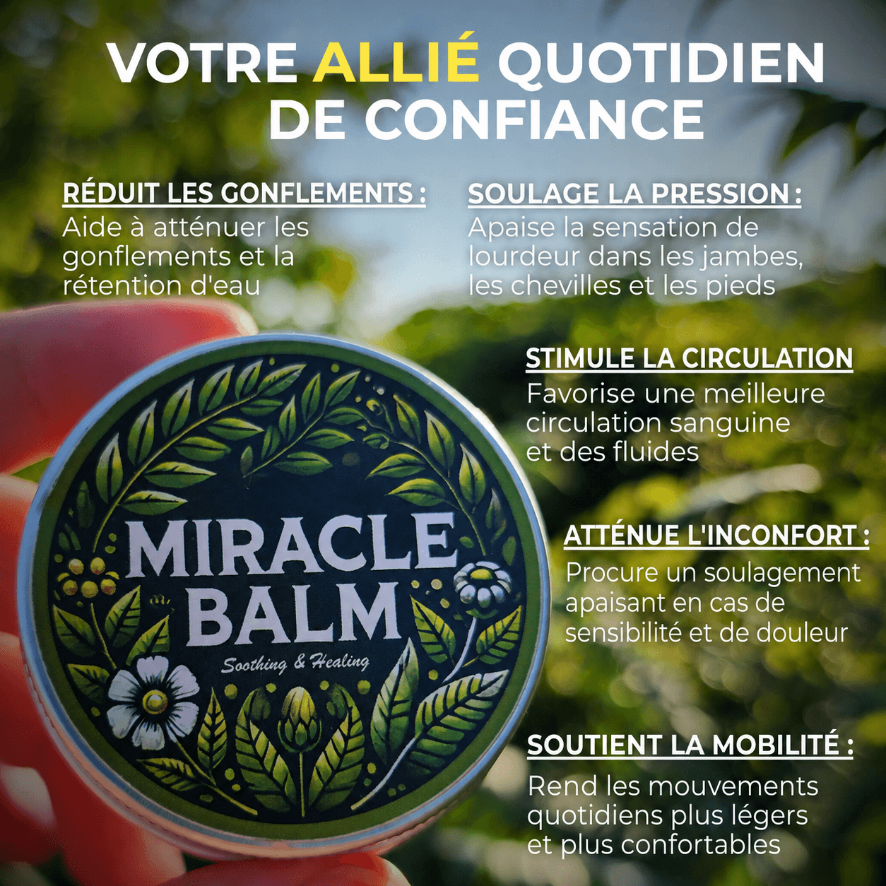 Miracle Balm™ – Baume Puissant aux Plantes