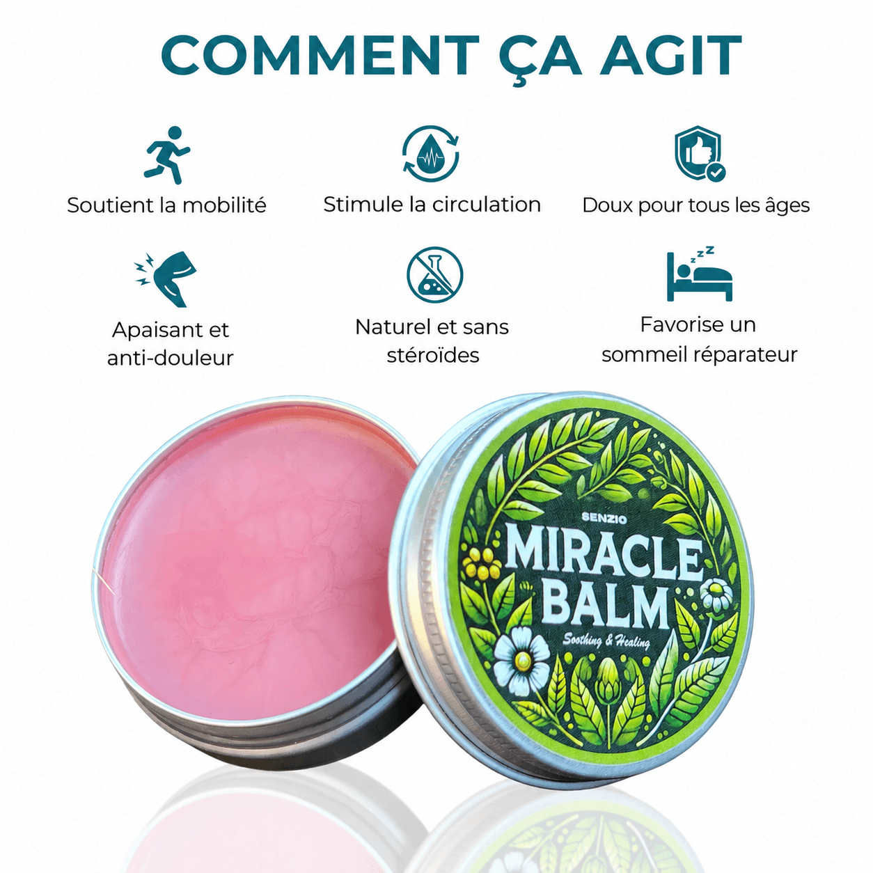 Miracle Balm™ – Baume Puissant aux Plantes
