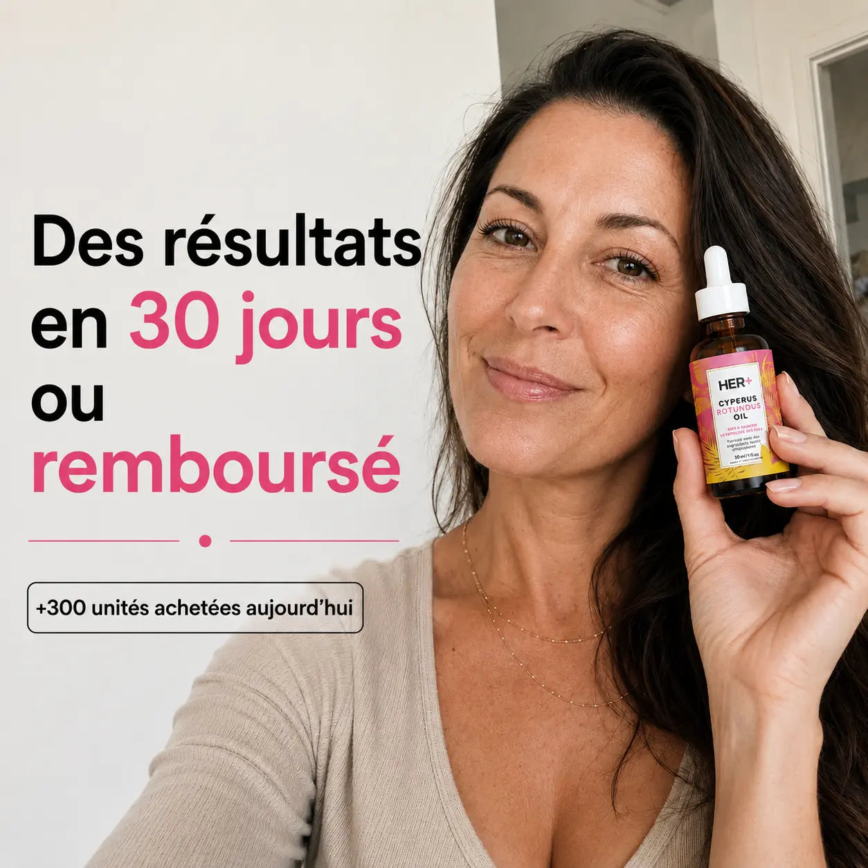 Rasez-vous 3× moins souvent — sans laser, sans rendez-vous.